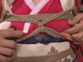 和服美人の緊○交尾
