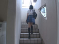 階段女子○生 スリムな脚の女子○生のパンチラ！編