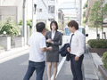 ハサミDEチョキチョキ 女子社員と野球拳 みなせ サンプル画像1