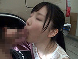個撮）「上手いよ頑張って！」ウブっ娘の全力フェラ！