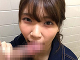 フェラチオすると笑顔に！ザーメンおねだり女子●生