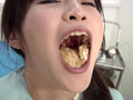 咀嚼フェチ！可愛い女の子がチキンをくちゃくちゃする