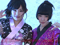 里奈といちごの2穴挿入繋がり！濃厚絶頂レズセックス