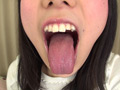 素人娘かりんちゃんの舌・口内自撮り＆主観口臭嗅がせ