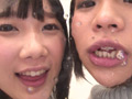 唾液レズ接吻＆ダブルバーチャルレズベロキスあや＆さや