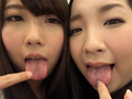 濃密絡み合い唾液レズ接吻 藤にいな 玉木くるみ