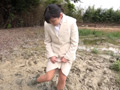 就活の合間に泥んこ遊び