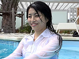 最終選考は着衣水泳