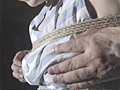 緊○エロス02 美乳縄・下着愛虐官能股縄吊り