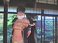 OL美乳鑑賞縛り・強烈吊り責め柱