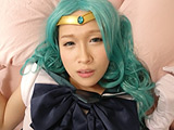 かわいそうなコスプレイヤー Jカップの爆乳