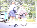 ゴロゴロスティック 女子○生ローアングル追跡歩行