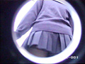 黒パンスト女子○生パンチラ逆さ撮り Vol.1