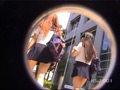 風よ！スカートへ！ 女子○生のパンツを狙え！1