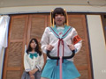 美少女コスプレイヤー ドアップ食い込みパンティ！5