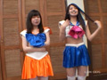 美少女コスプレイヤー ドアップ食い込みパンティ！5