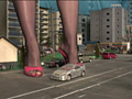 GIANTESS IN RED