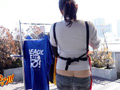 地味にエロい家事代行妻の肉感デカ尻に思わず即尺発射