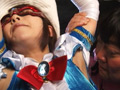ヒロイン乳腋責め －仮面の騎士ルビーナイト－