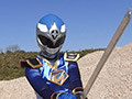 ギガ25周年シリーズ03 聖忍戦隊カゲレンジャーブルー