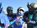 ギガ25周年シリーズ03 聖忍戦隊カゲレンジャーブルー