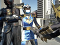 聖忍戦隊カゲレンジャー カゲブルー淫獣化作戦