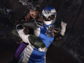 シノビレンジャー レズ地獄に落ちたシノビブルー