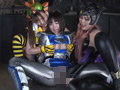シノビレンジャー レズ地獄に落ちたシノビブルー
