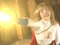 鋼鉄の乙女パワーウーマン スーパー砲丸ボディー陥落