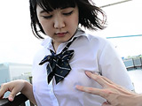 透け透け濡れ散歩 芹那ゆい