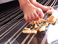 清純素人女子大生の限りなき足裏フェチチャレンジ魂