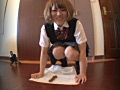 女子○生の自画撮りウンコ全力脱糞3