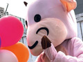 着ぐるみの中の人 遊園地のキャストさん4名