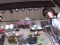 変態男の仕事はOL二人のブーツ磨きと残飯処理のみ