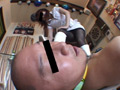 召使いM男への白ブーツと黒ストッキング一日責め