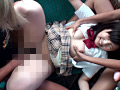 バス通学の色白女子○生を狙う 黒ギャル・ペニバン