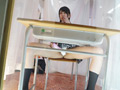 マジックミラーごしの欲望。見学クラブ女子と無許可本番