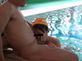 夏休み水泳教室スク水日焼け少女わいせつ映像