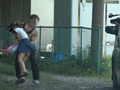 プール帰りの日焼け美少女連れ去り野外○○○映像