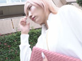 代々木でみつけたウブな女●●生に素股 春陽モカ