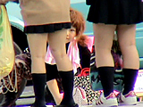 隠撮！女子○生たちの「太もも」 1