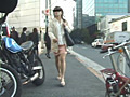 歩行くい込みパンチラ○撮！！