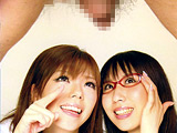 女の子たちの前で○制センズリをさせられたM男。2