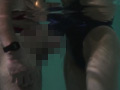 水没絶頂！ハイレグアーティスティックスイマー水中悶絶