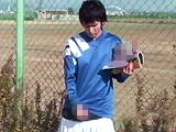 野外運動場で爽やかサッカー部員がオナニー発射！！