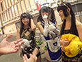 渋谷の街でコスプレ女子10人をハロウィンナンパ！