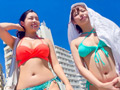 水着ギャルと汗だくだくの情熱？パッション？SEX！！