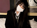 コスプレ姿の黒髪ロング清楚系美少女に中出し！！