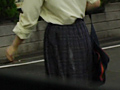 女子○生背後から精子ぶっかけ尾行