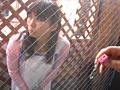 ベランダで洗濯物干し中の人妻にイタズラ2